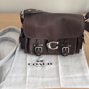 Coach Western Tabby NWT color Maple